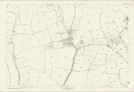 Suffolk LXII.15 (includes: Cavendish; Clare; Hundon; Poslingford) - 25 Inch Map