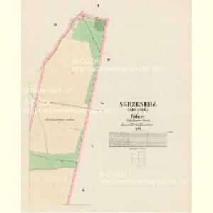Skrzenerz (Skřeneř) - c5204-1-002 - Kaiserpflichtexemplar der Landkarten des stabilen Katasters
