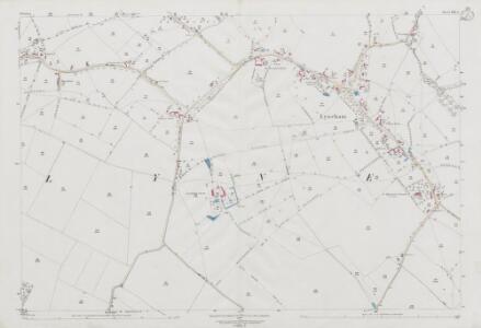 Wiltshire XXI.2 (includes: Dauntsey; Hilmarton; Lyneham) - 25 Inch Map