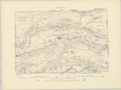 Cardiganshire VI.NE - OS Six-Inch Map