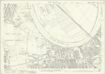 Surrey II.13 (includes: Barnes; Chiswick St Nicholas; Mortlake) - 25 Inch Map