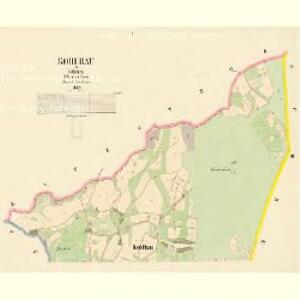 Kohlhau - c3292-1-001 - Kaiserpflichtexemplar der Landkarten des stabilen Katasters