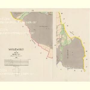 Woratschen - c5506-1-005 - Kaiserpflichtexemplar der Landkarten des stabilen Katasters