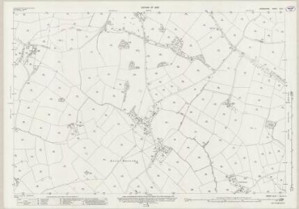 Derbyshire XLIX.1 (includes: Brailsford; Kirk Langley; Mercaston) - 25 Inch Map