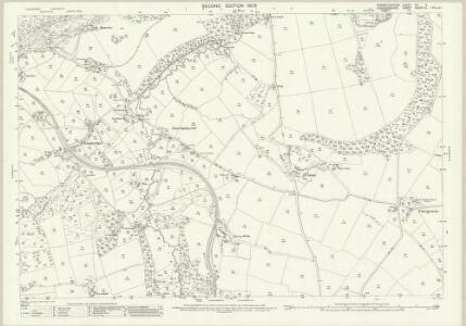 Pembrokeshire VII.2 (includes: Cilgerran; Llangoedmor; Maenordeifi) - 25 Inch Map
