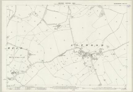 Buckinghamshire VI.9 (includes: Astwood; Hardmead) - 25 Inch Map