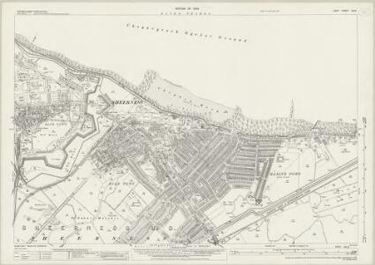 Kent XIII.6 (includes: Sheerness) - 25 Inch Map