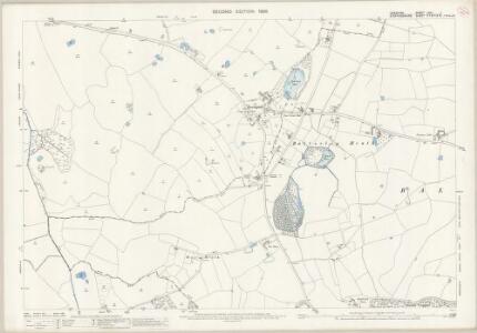 Cheshire LXIII.1 (includes: Balterley; Chorlton; Weston) - 25 Inch Map