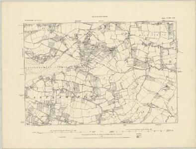 Worcestershire XLVI.NE & NW - OS Six-Inch Map