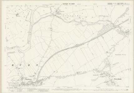 Yorkshire CLXXXII.8 (includes: Chatburn; Downham; Grindleton; Rimington; Sawley) - 25 Inch Map