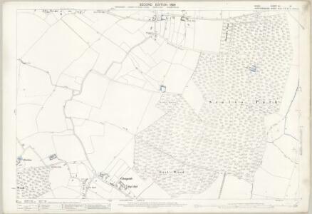 Essex (1st Ed/Rev 1862-96) VII.16 (includes: Anstey; Nuthampstead) - 25 Inch Map
