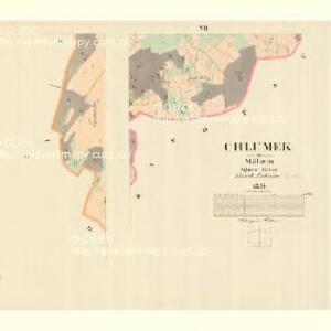Chlumek - m0963-1-001 - Kaiserpflichtexemplar der Landkarten des stabilen Katasters