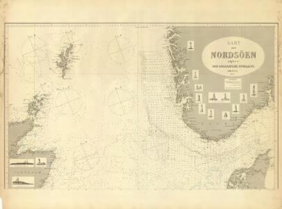 Museumskart 217-6: Kart over Nordsjøen