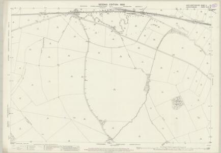 Northamptonshire X.16 (includes: Ashley; Drayton; East Carlton; Middleton; Wilbarston) - 25 Inch Map