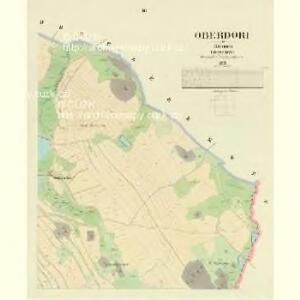 Oberdorf - c2172-1-003 - Kaiserpflichtexemplar der Landkarten des stabilen Katasters