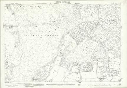 Surrey XLIV.4 (includes: Haslemere; Thursley; Witley) - 25 Inch Map
