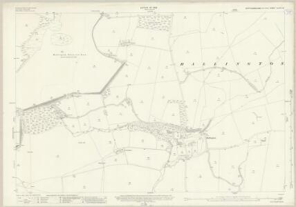 Northumberland (New Series) LXXV.13 (includes: Chollerton; Hallington) - 25 Inch Map