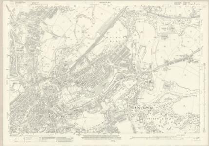 Lancashire CXII.9 (includes: Bredbury And Romiley; Stockport) - 25 Inch Map
