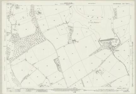 Northamptonshire XXXVIII.16 (includes: Billing; Earls Barton; Ecton; Mears Ashby; Overstone; Sywell) - 25 Inch Map