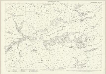Montgomeryshire IX.14 (includes: Llanfyllin; Llanzhangel Yng Ngwynfa) - 25 Inch Map