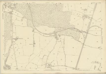 Hertfordshire XXVIII.11 (includes: Ayot St Peter; Bishops Hatfield; Welwyn Garden City) - 25 Inch Map
