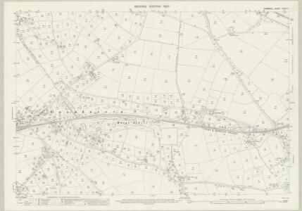 Cornwall XLVIII.7 (includes: Newlyn; Perranzabuloe; St Allen) - 25 Inch Map