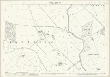 Lincolnshire LXII.15 (includes: Barlings; Fiskerton; Newball) - 25 Inch Map