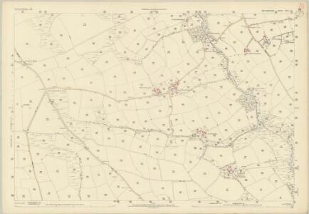 Devon XXXI.13 (includes: Ashreigney; Burrington) - 25 Inch Map