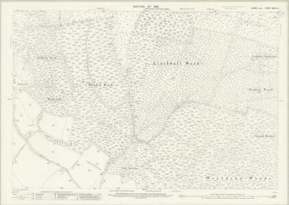 Sussex XXXIV.10 (includes: Bepton; Treyford; West Dean) - 25 Inch Map
