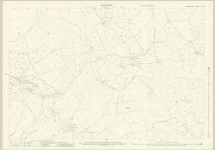Caernarvonshire XXXIV.3 (includes: Dolbenmaen) - 25 Inch Map