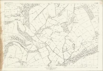 Shropshire LXII.10 (includes: Clun; Colebatch; Mainstone) - 25 Inch Map