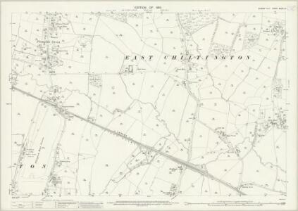 Sussex XXXIX.16 (includes: East Chiltington; Plumpton) - 25 Inch Map