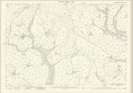 Cardiganshire XX.14 (includes: Llangeitho; Nancwnlle) - 25 Inch Map