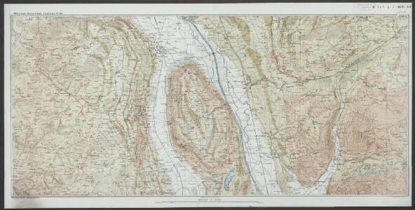 Geologische Exkursionskarte der Umgebungen von Bern
