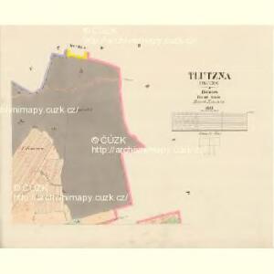 Tlutzna (Tlucna) - c7926-1-002 - Kaiserpflichtexemplar der Landkarten des stabilen Katasters