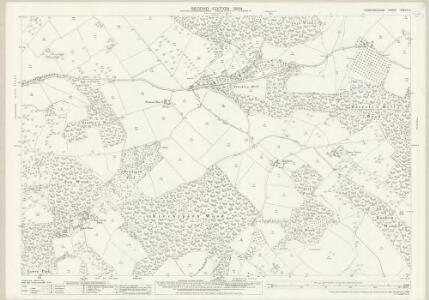 Herefordshire XXXVIII.2 (includes: Blakemere; Peterchurch; Tyberton; Vowchurch) - 25 Inch Map