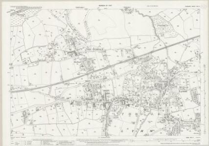 Cheshire XVII.6 (includes: Lymm; Woolston) - 25 Inch Map
