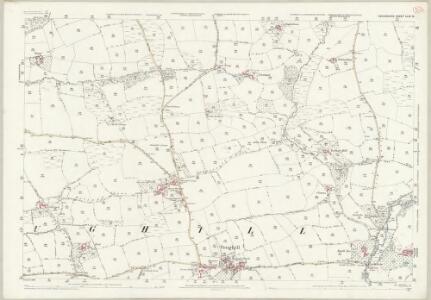 Devon XLIV.15 (includes: Cheriton Fitzpaine; Cruwys Morchard; Poughill; Puddington) - 25 Inch Map