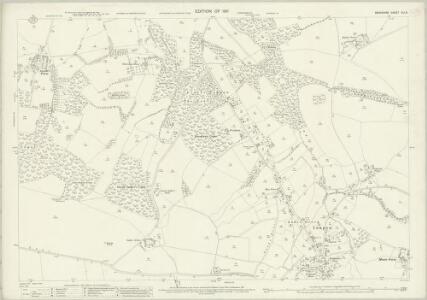 Berkshire XLI.8 (includes: Inkpen; Kintbury) - 25 Inch Map