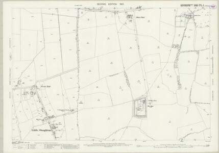 Huntingdonshire XXIV.4 (includes: Great Staughton; Little Staughton) - 25 Inch Map