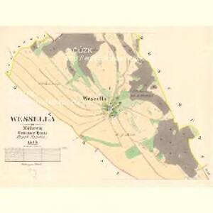 Wessella - m3366-1-001 - Kaiserpflichtexemplar der Landkarten des stabilen Katasters