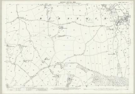 Dorset XXVIII.4 (includes: Broadwindsor; Burstock; Pilson; Stoke Abbott) - 25 Inch Map