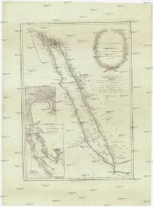 Karte des Arabischen Meerbusens oder des Rothen Meeres
