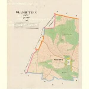 Glashütten - c6930-1-001 - Kaiserpflichtexemplar der Landkarten des stabilen Katasters