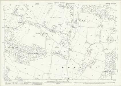 Hampshire and Isle of Wight LXVII.14 (includes: Boarhunt; Fareham; Wickham) - 25 Inch Map
