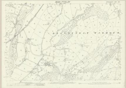 Carmarthenshire XXVII.1 (includes: Llandingad Within; Llandingad Without; Myddfai) - 25 Inch Map