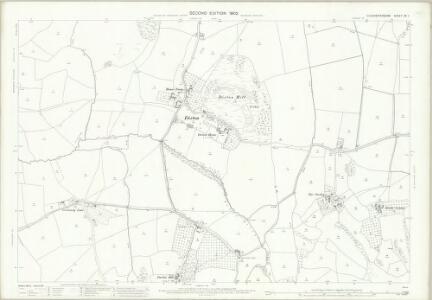 Gloucestershire XX.1 (includes: Alderton; Gotherington; Oxenton; Prescott) - 25 Inch Map
