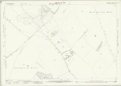 Berkshire XIX.10 (includes: Ashbury; Compton Beauchamp; Lambourn; Woolstone) - 25 Inch Map