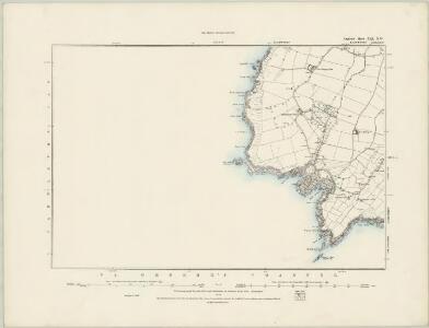 Anglesey XXI.SE - OS Six-Inch Map