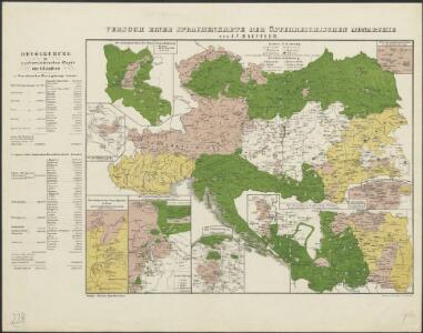 Versuch einer Sprachenkarte der Österreichischen Monarchie
